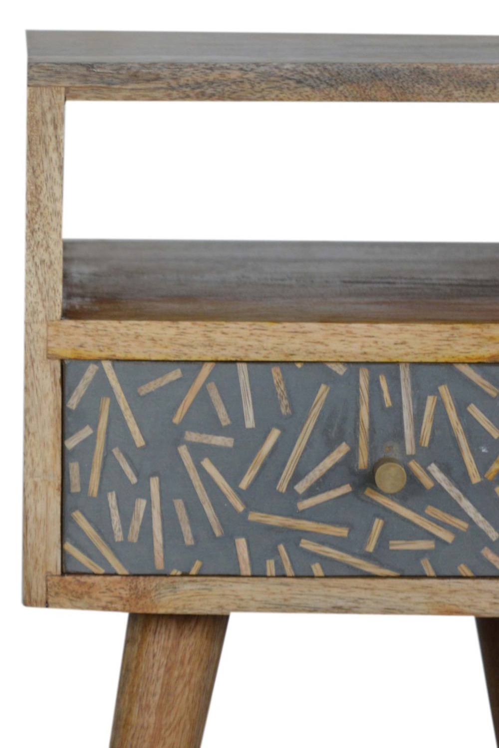 Artisan Mini Bedside - Cement Chip