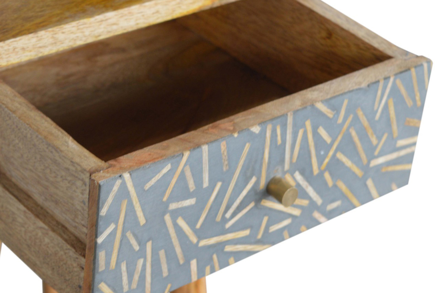 Artisan Mini Bedside - Cement Chip