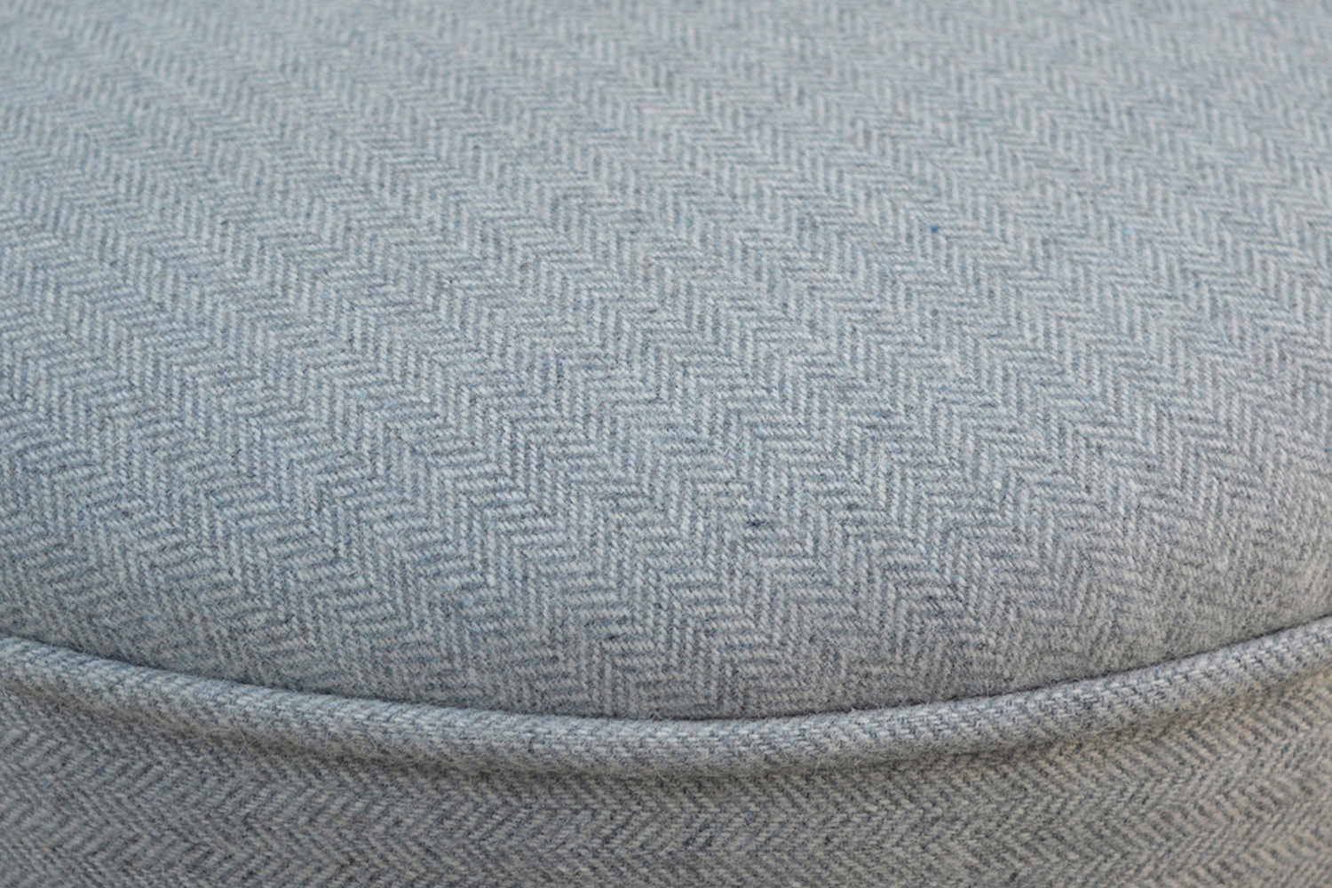 Artisan Nordic Style Footstool - Gray, Tweed