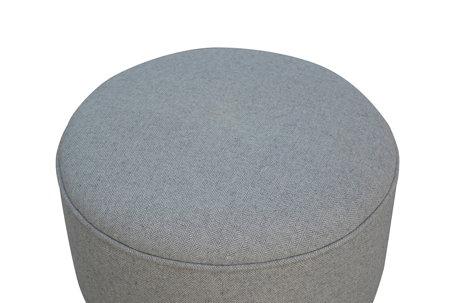 Artisan Nordic Style Footstool - Gray, Tweed