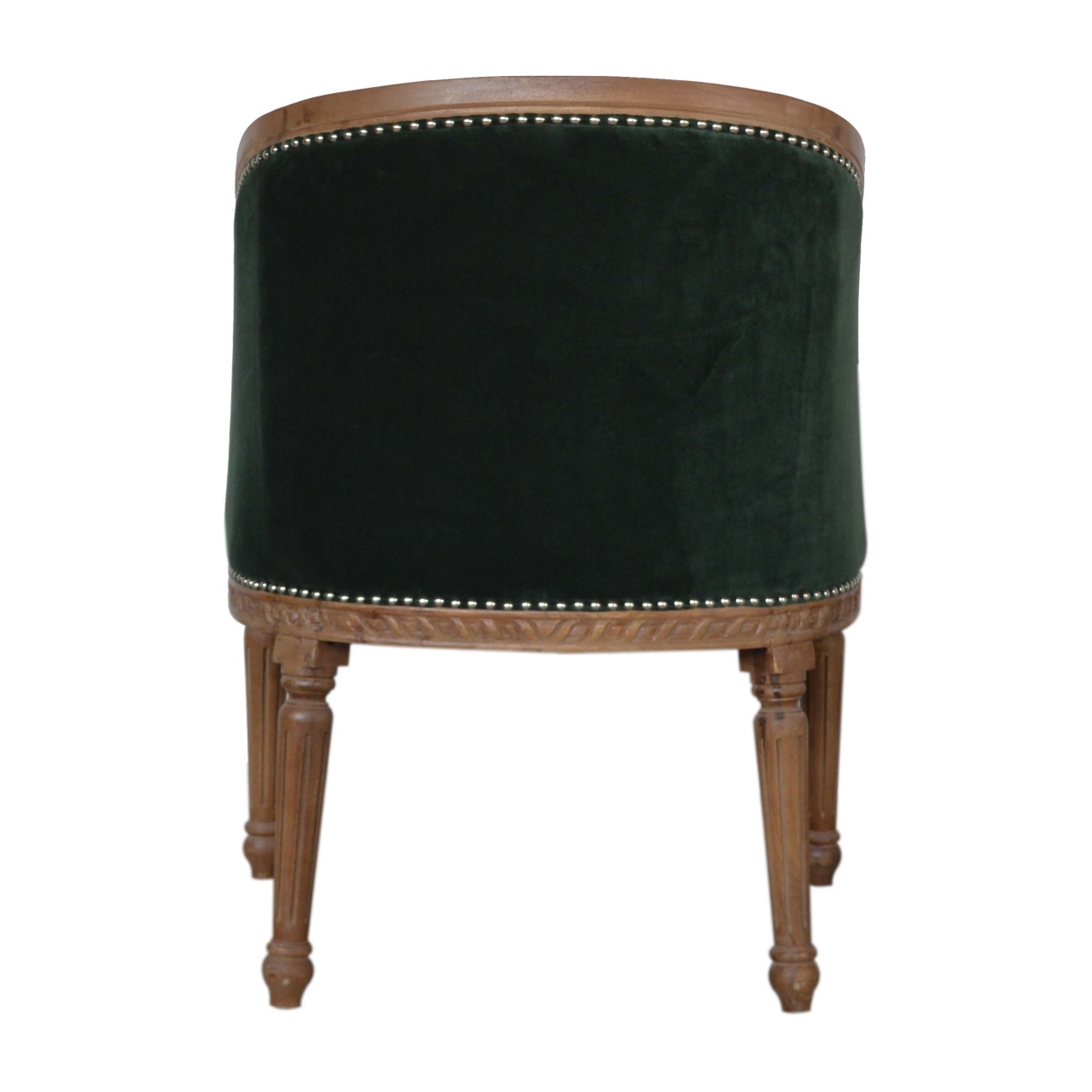 Artisan - Occasional Chair in Emerald Green, Velvet