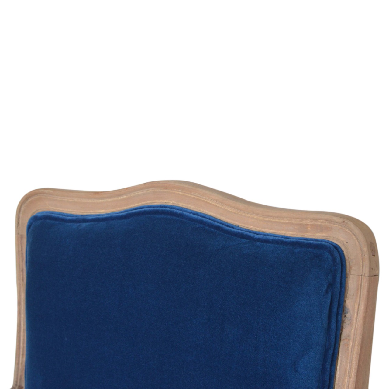 Artisan - French Chair in Royal Blue, Velvet