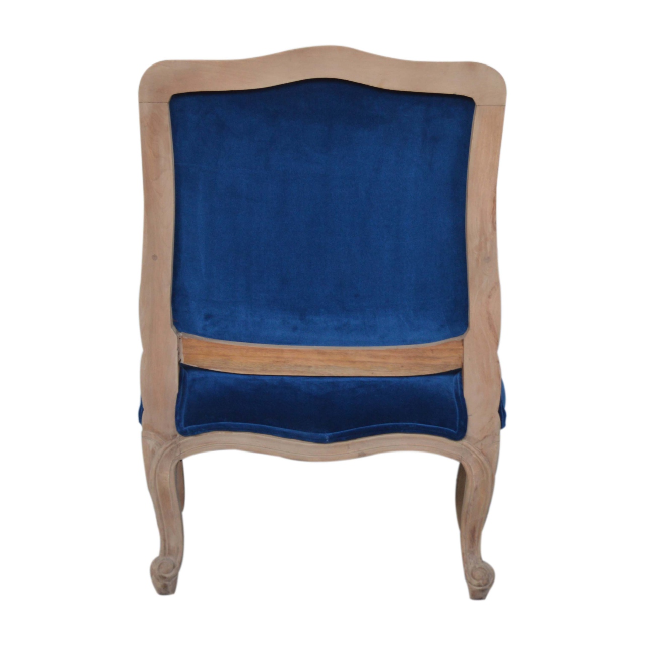 Artisan - French Chair in Royal Blue, Velvet