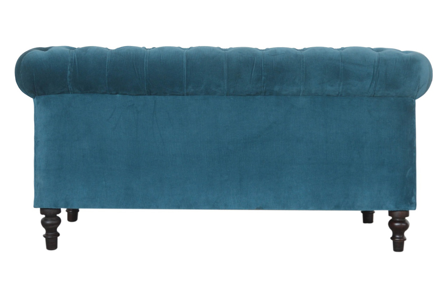 Artisan Chesterfield Sofa with 2 Seater - Teal, Velvet