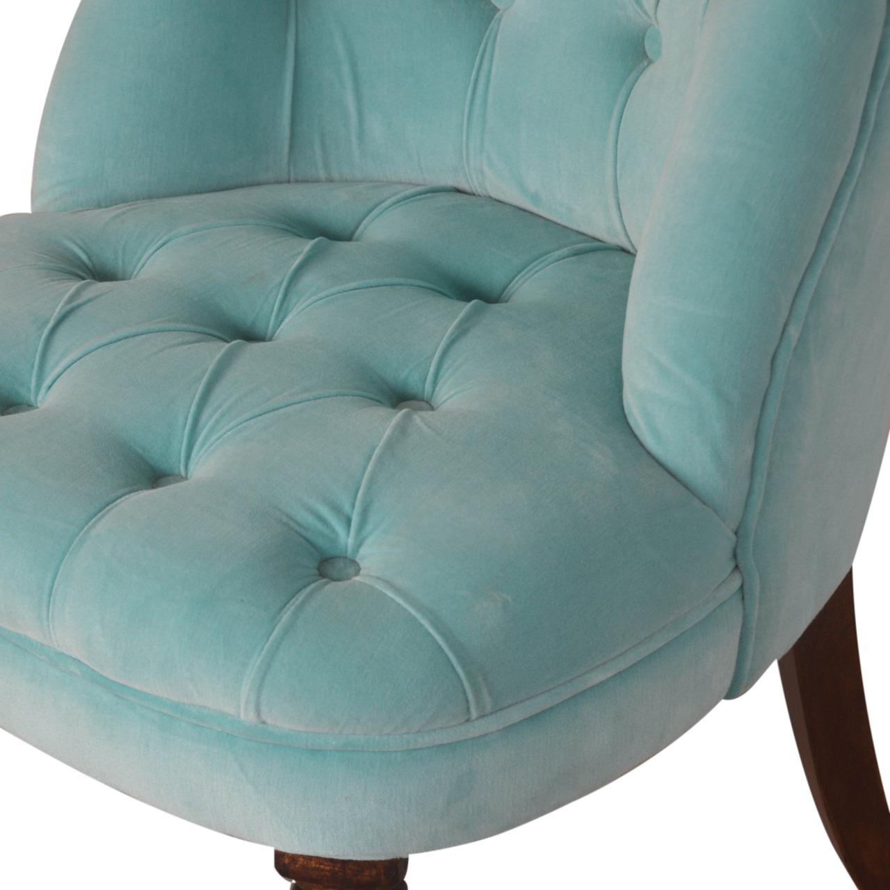 Artisan - Accent Chair in Turquoise, Velvet
