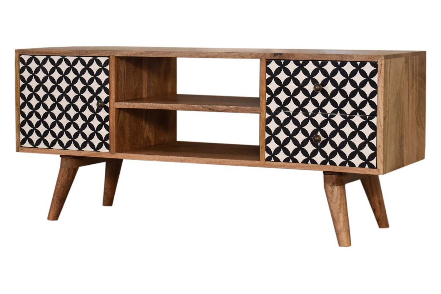 Artisan - Diamond Screen Printed Entertainment Unit