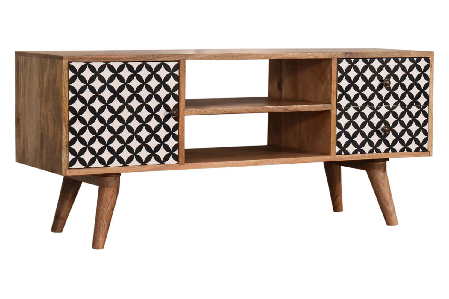 Artisan - Diamond Screen Printed Entertainment Unit