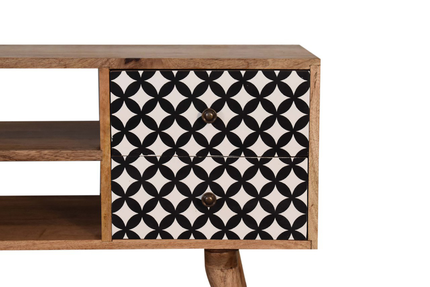 Artisan - Diamond Screen Printed Entertainment Unit