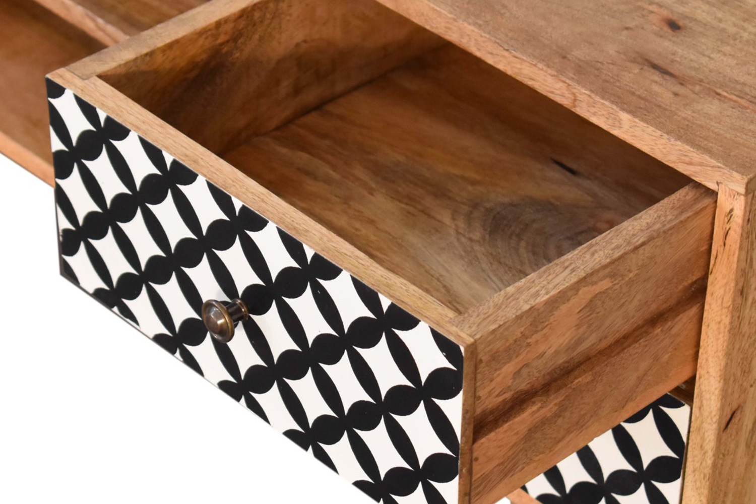 Artisan - Diamond Screen Printed Entertainment Unit