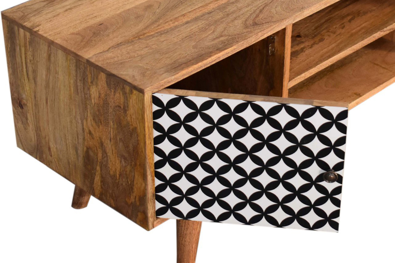 Artisan - Diamond Screen Printed Entertainment Unit