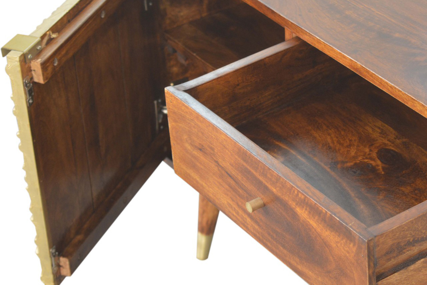 Artisan Manila Gold Sideboard - Nordic Legs