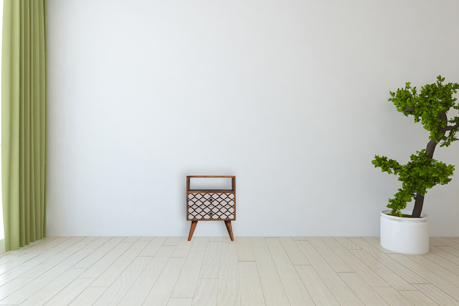 Artisan - Stella Bedside with Open Slot