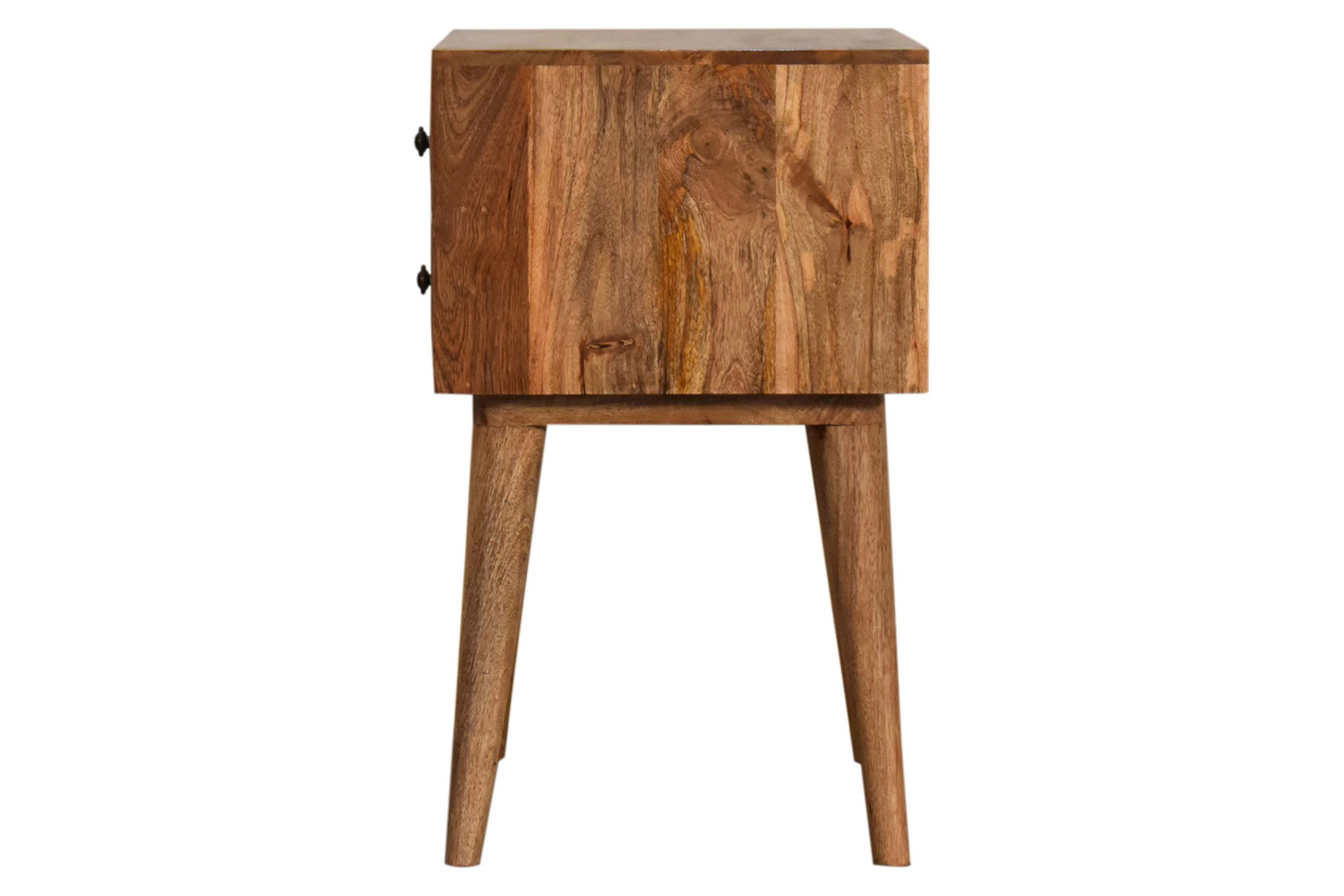 Artisan Prima Bedside with 2 Drawers - Tall Legs