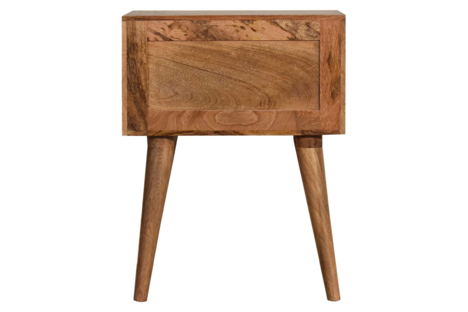 Artisan Prima Bedside with 2 Drawers - Tall Legs