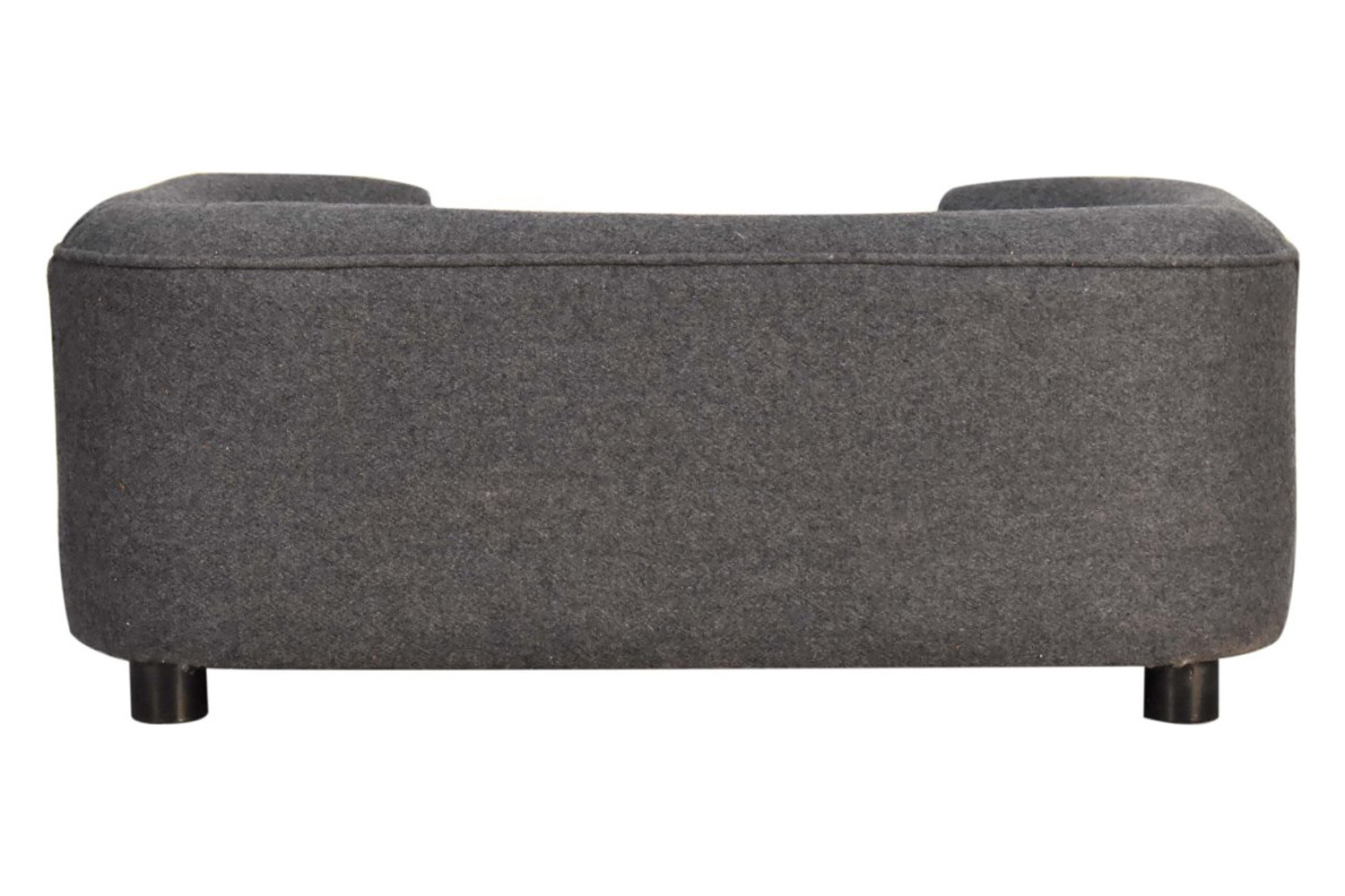 Artisan Battleship Pet Sofa Bed - Tweed