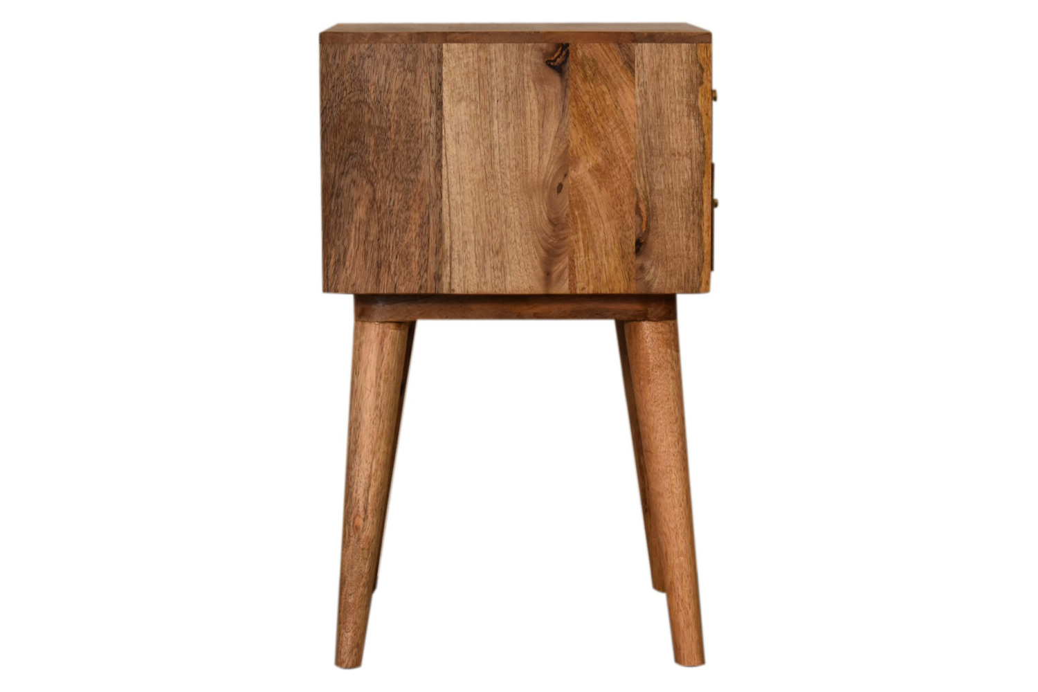 Artisan Patterned Bedside - Black