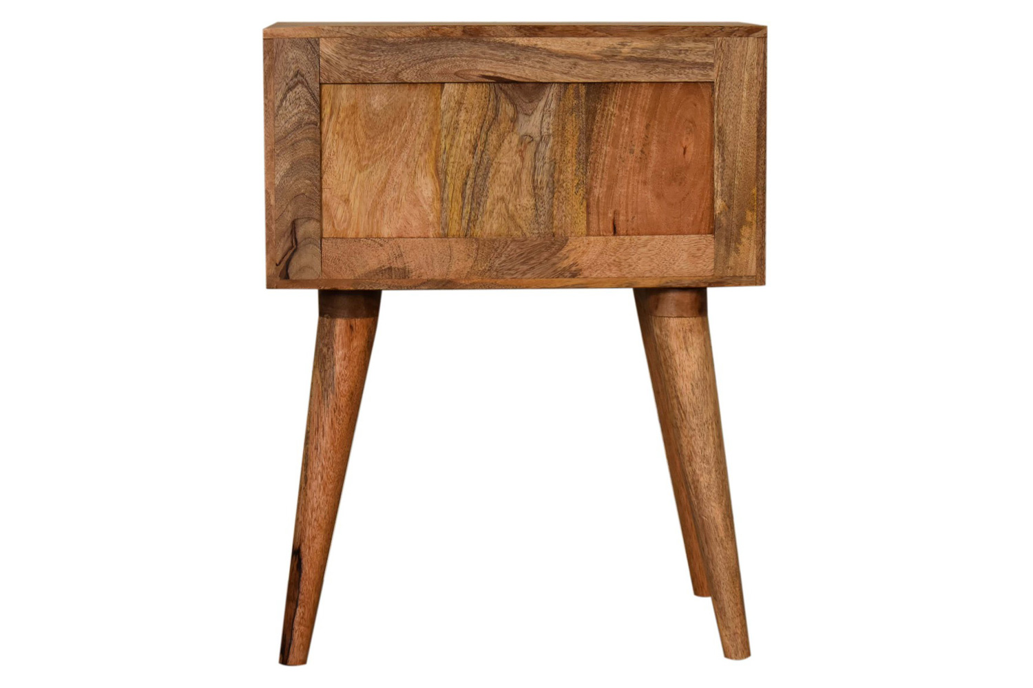 Artisan Patterned Bedside - Brick Red