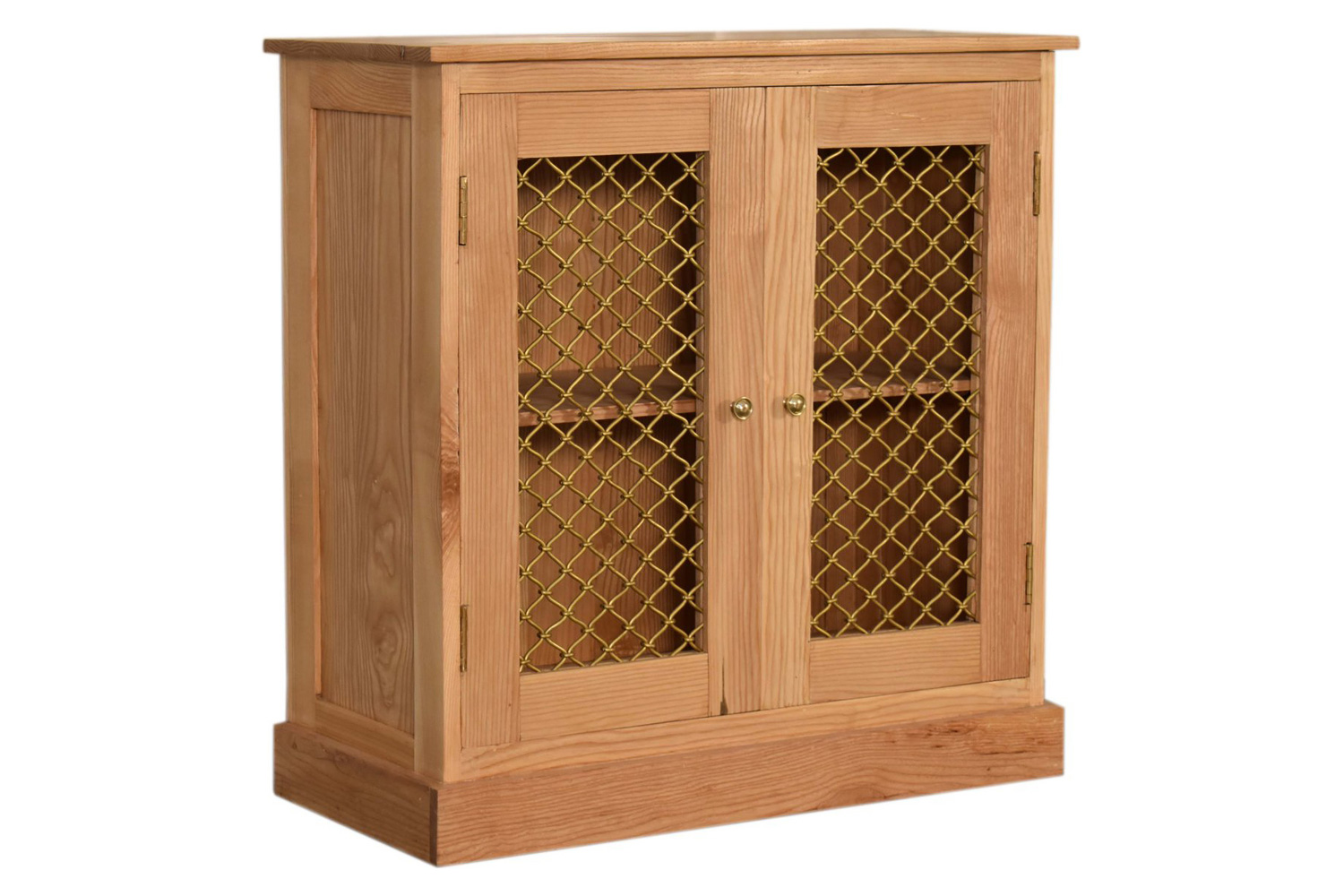 Artisan Caged Cabinet - Oak-ish