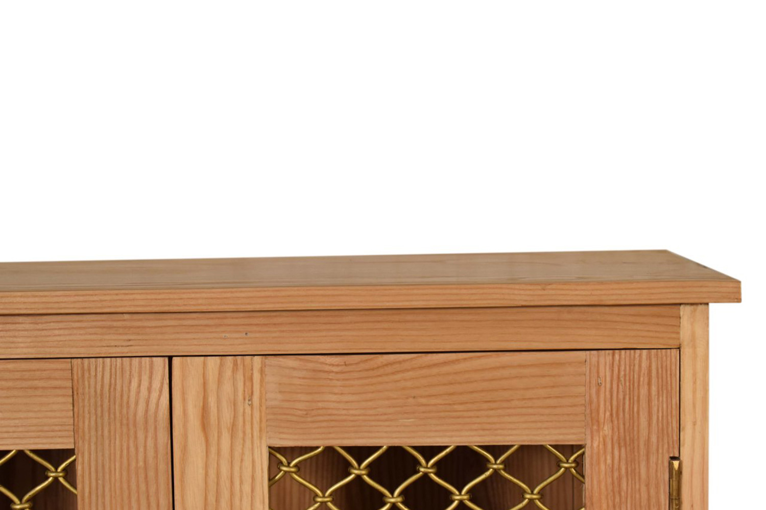 Artisan Caged Cabinet - Oak-ish