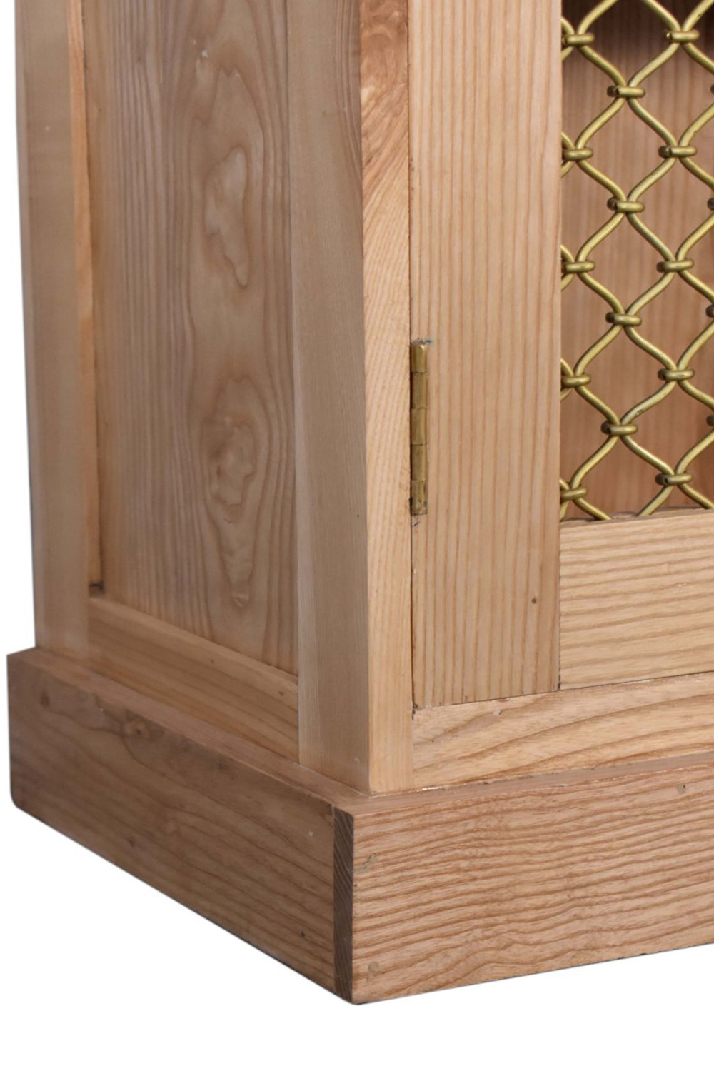 Artisan Caged Cabinet - Oak-ish
