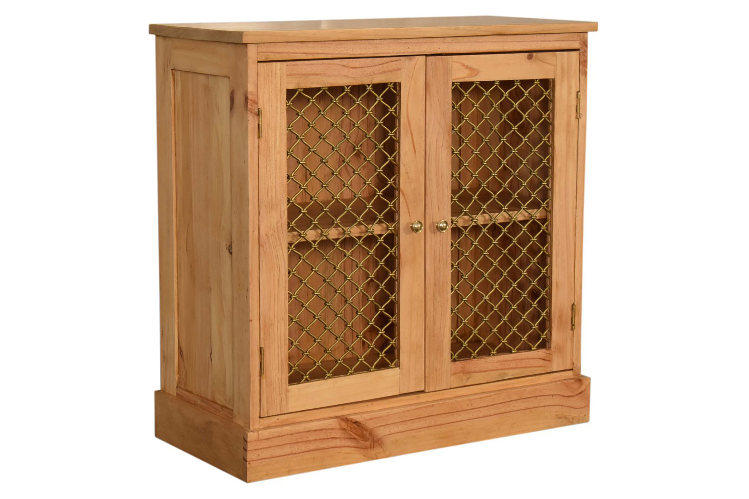 Artisan Caged Cabinet - Pine