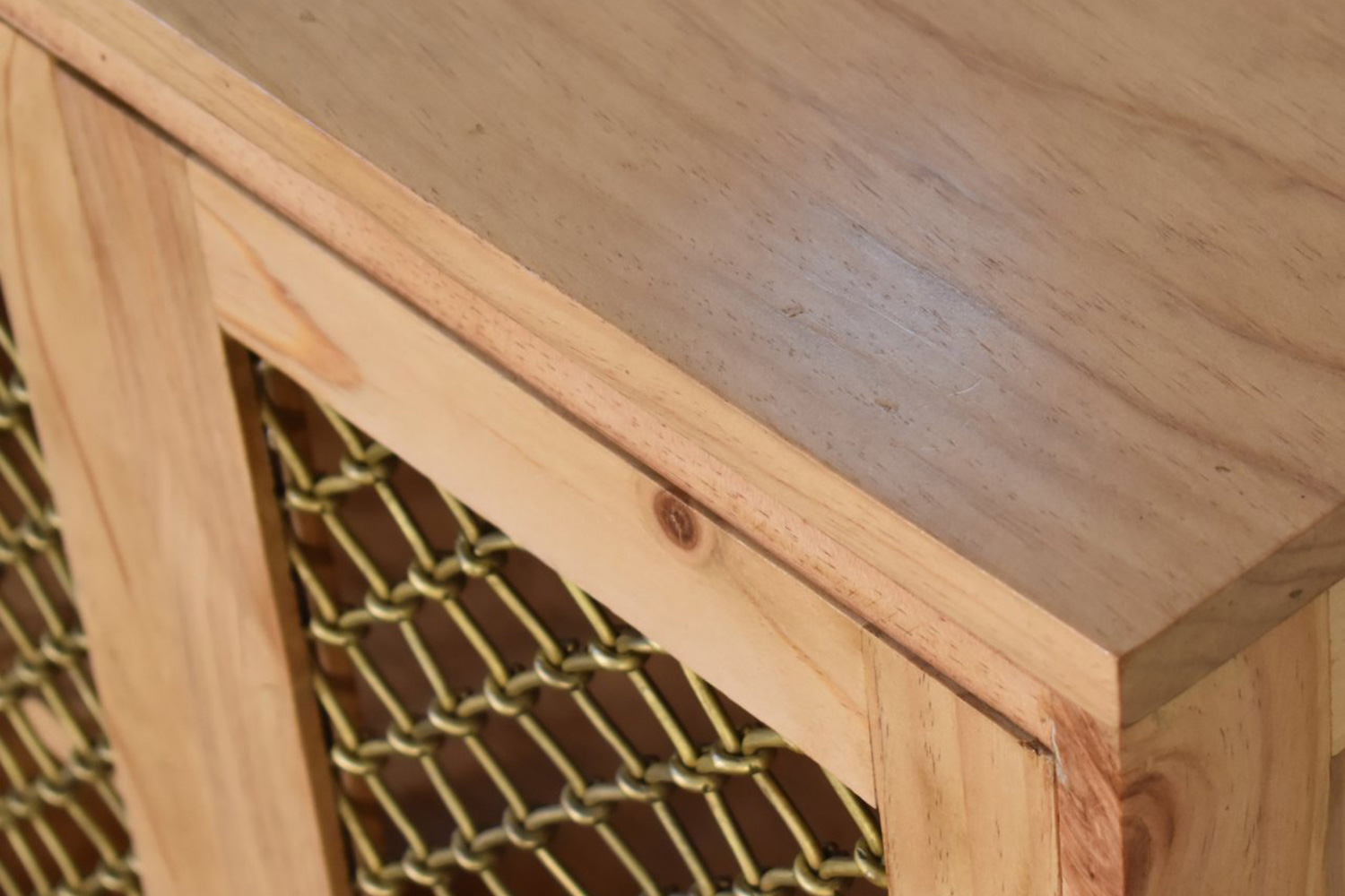 Artisan Caged Cabinet - Pine