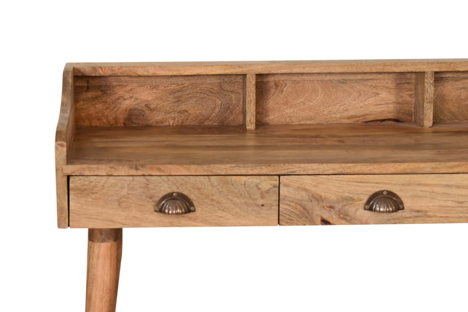 Artisan Nordic Style Gallery Back Writing Desk - Oak-ish