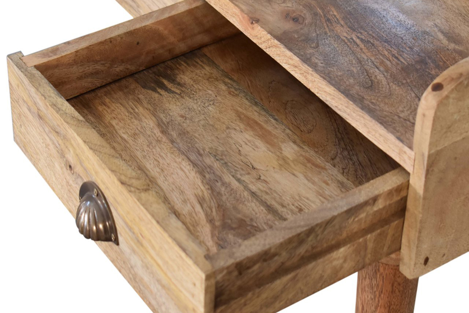 Artisan Nordic Style Gallery Back Writing Desk - Oak-ish