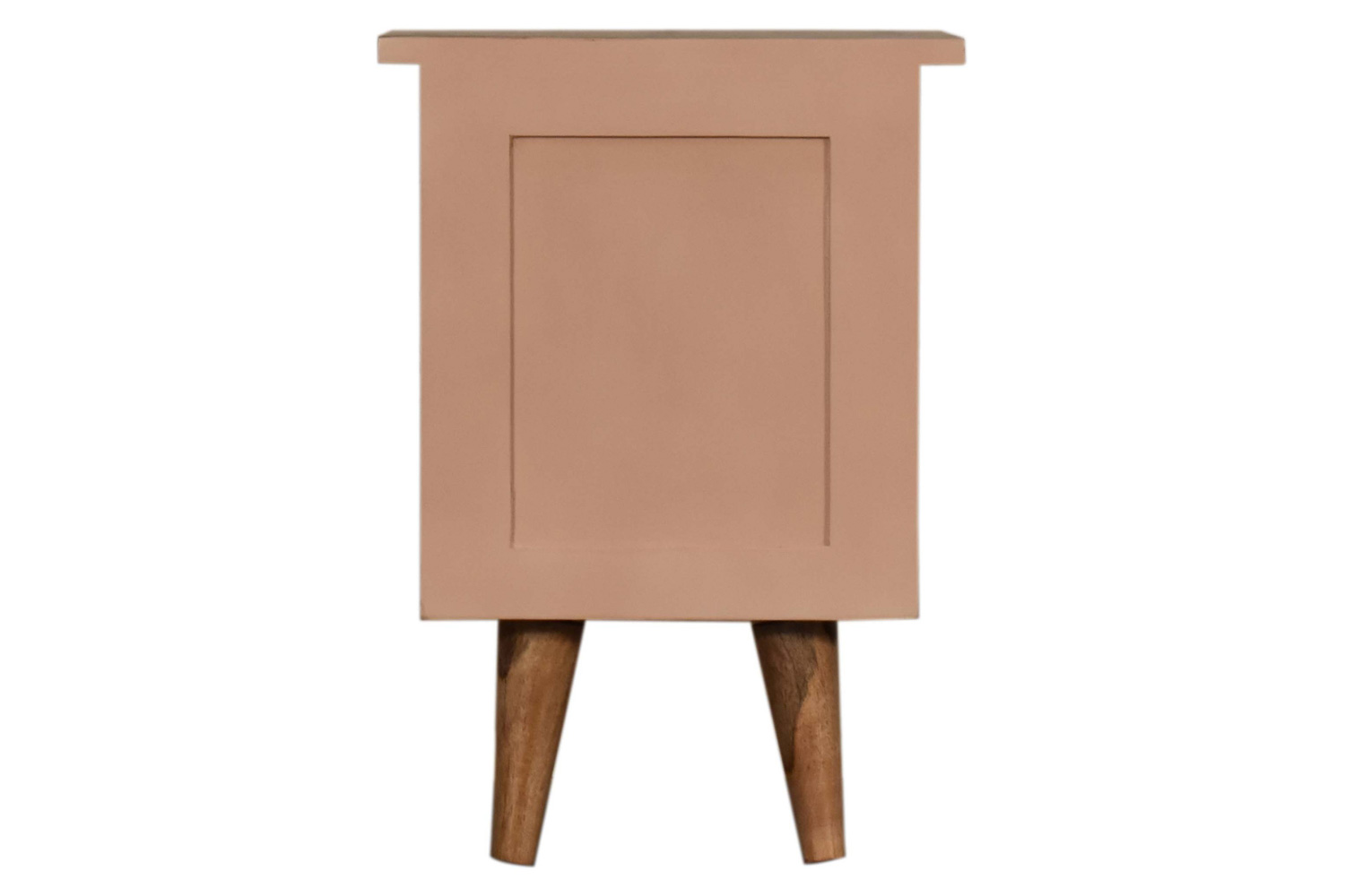 Artisan Hand Painted Bedside - Blush Pink