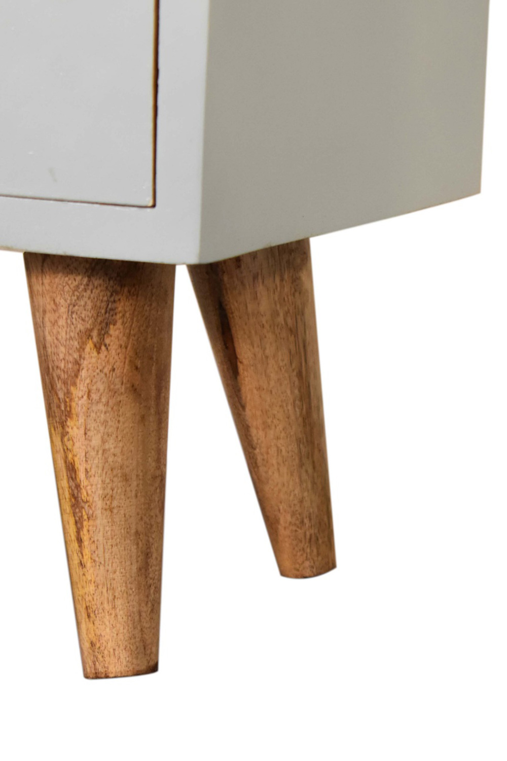 Artisan Hand Painted Bedside - Sky Blue