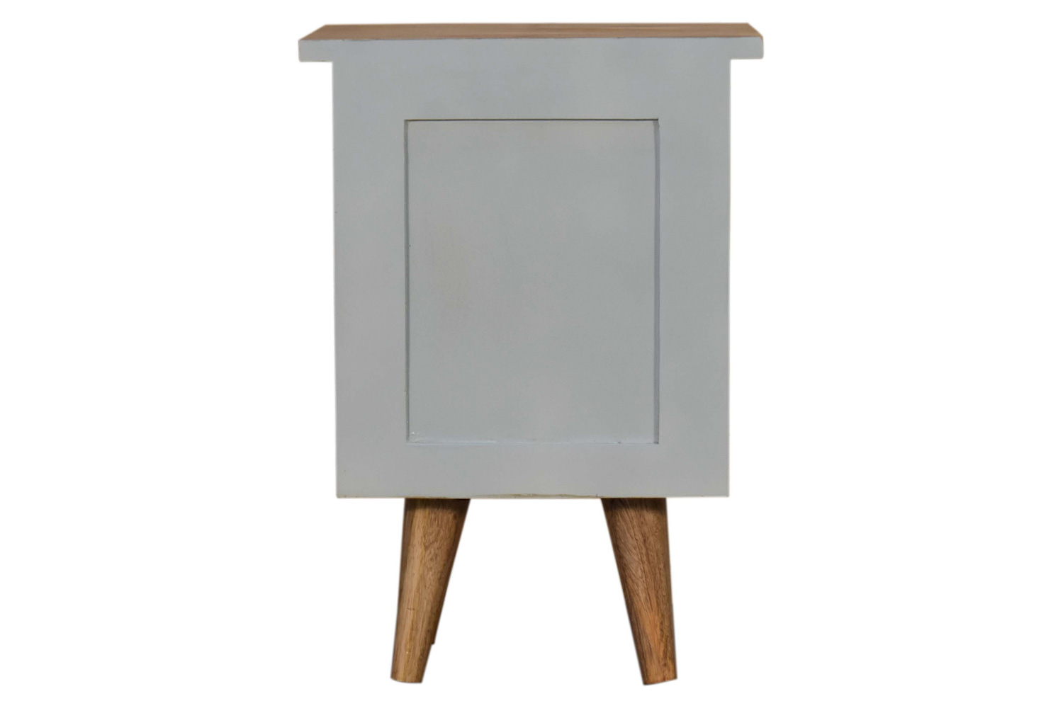 Artisan Hand Painted Bedside - Sky Blue
