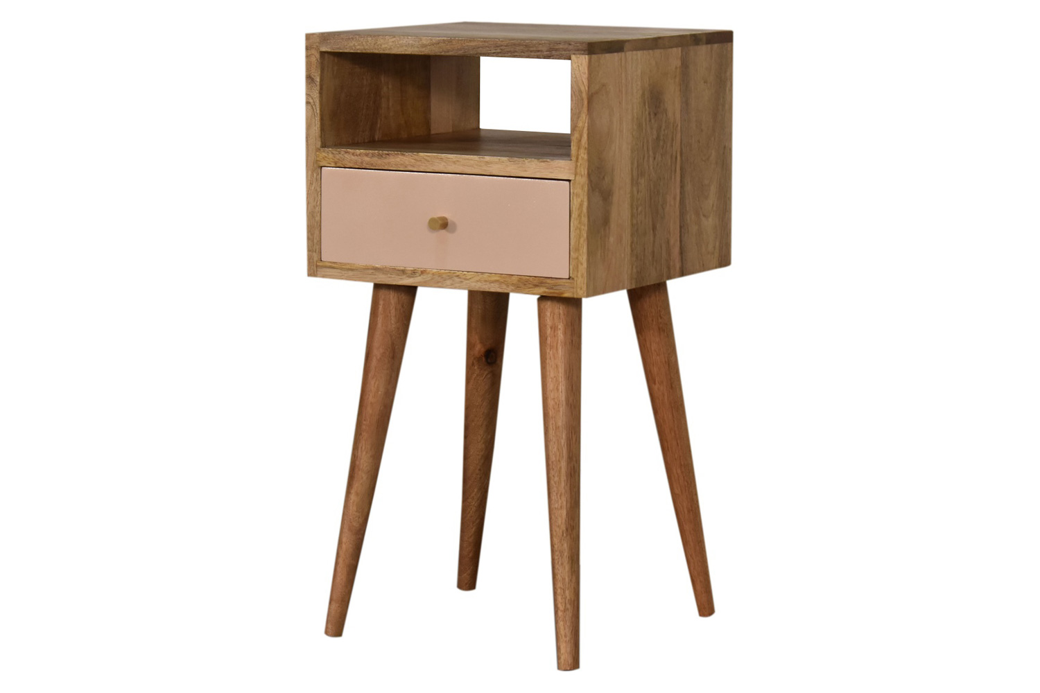 Artisan Mini Hand Painted Bedside - Blush