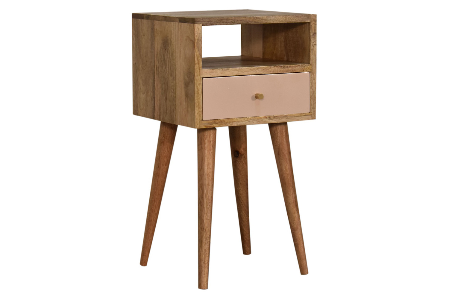 Artisan Mini Hand Painted Bedside - Blush