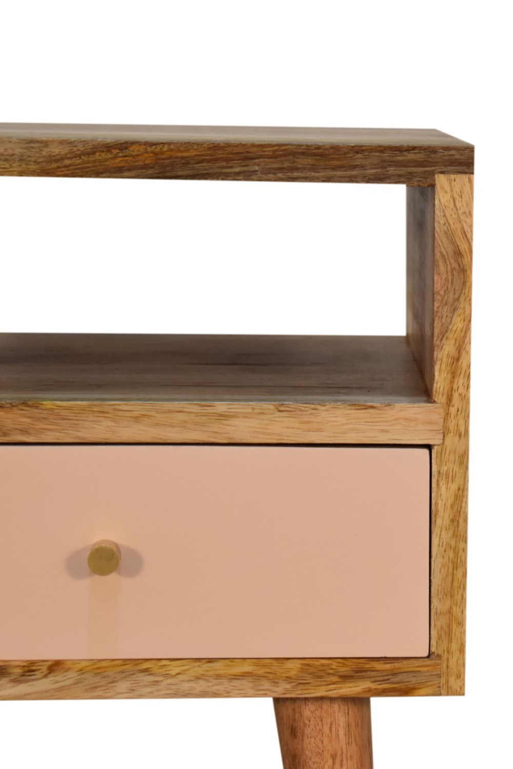 Artisan Mini Hand Painted Bedside - Blush