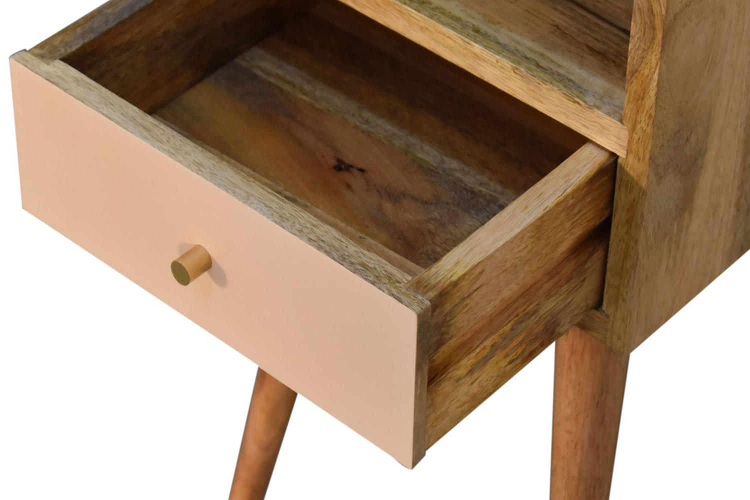 Artisan Mini Hand Painted Bedside - Blush