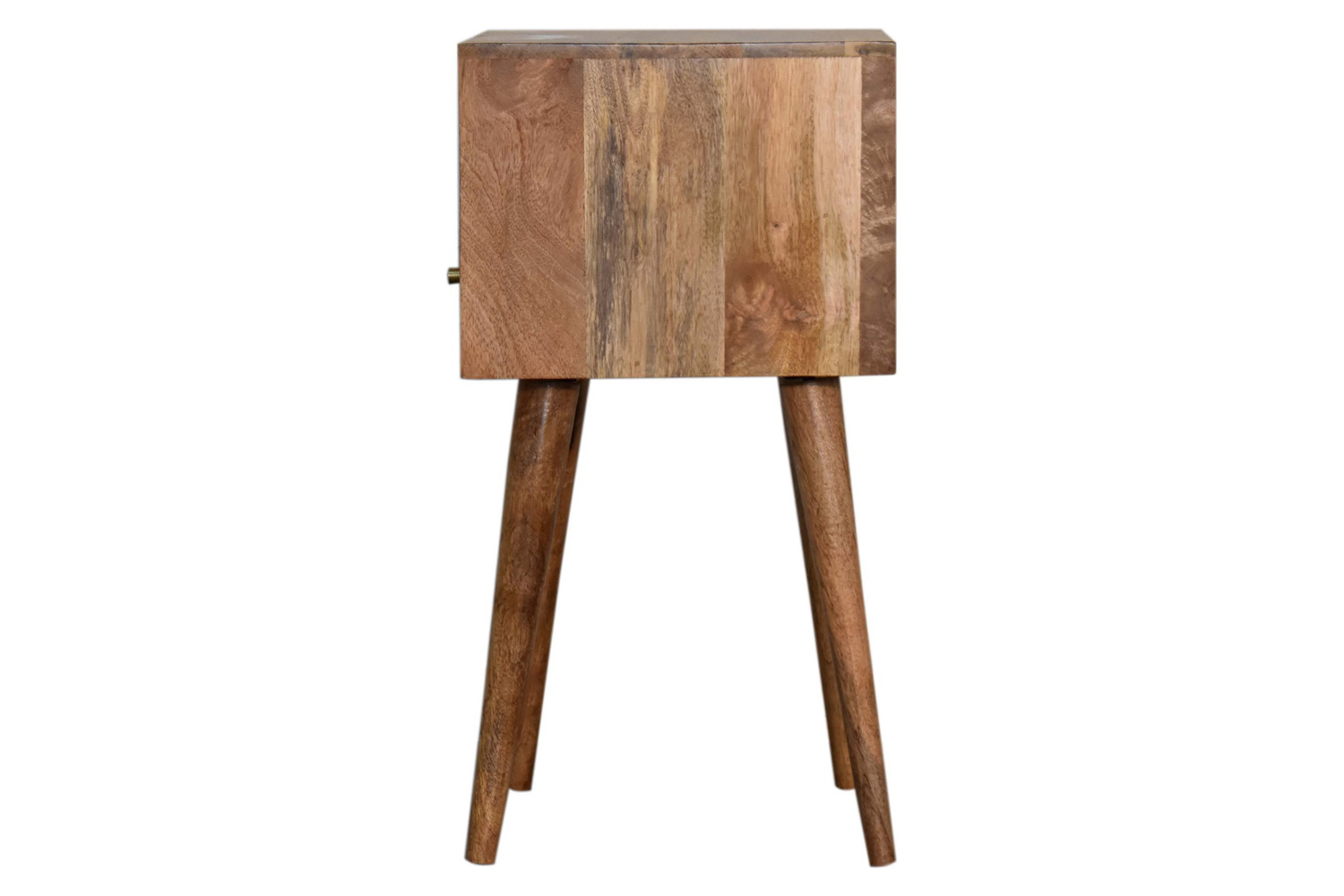 Artisan Mini Hand Painted Bedside - Slate Gray