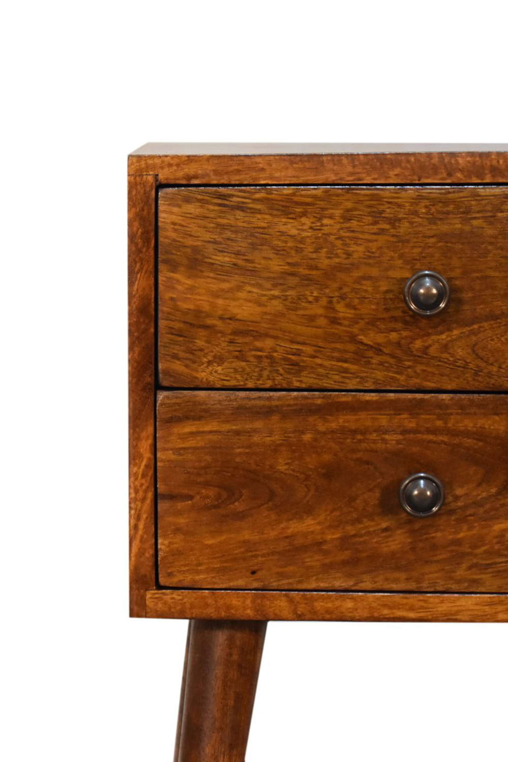 Artisan - Mini 2 Drawer Bedside in Chestnut