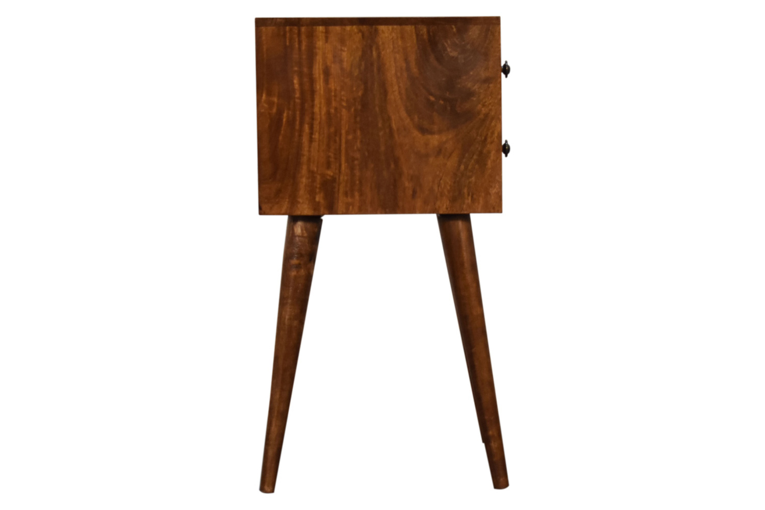 Artisan - Mini 2 Drawer Bedside in Chestnut