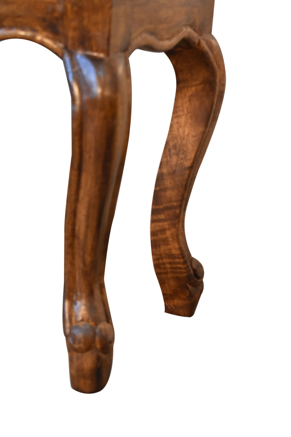 Artisan French Style Stool Set - Chestnut