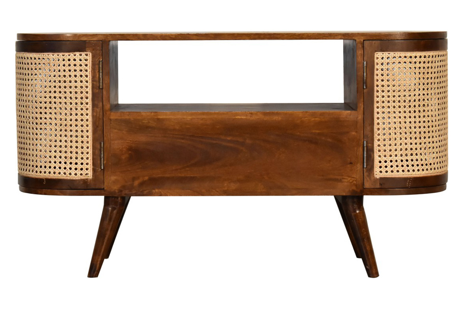 Artisan - Woven Media Unit in Chestnut