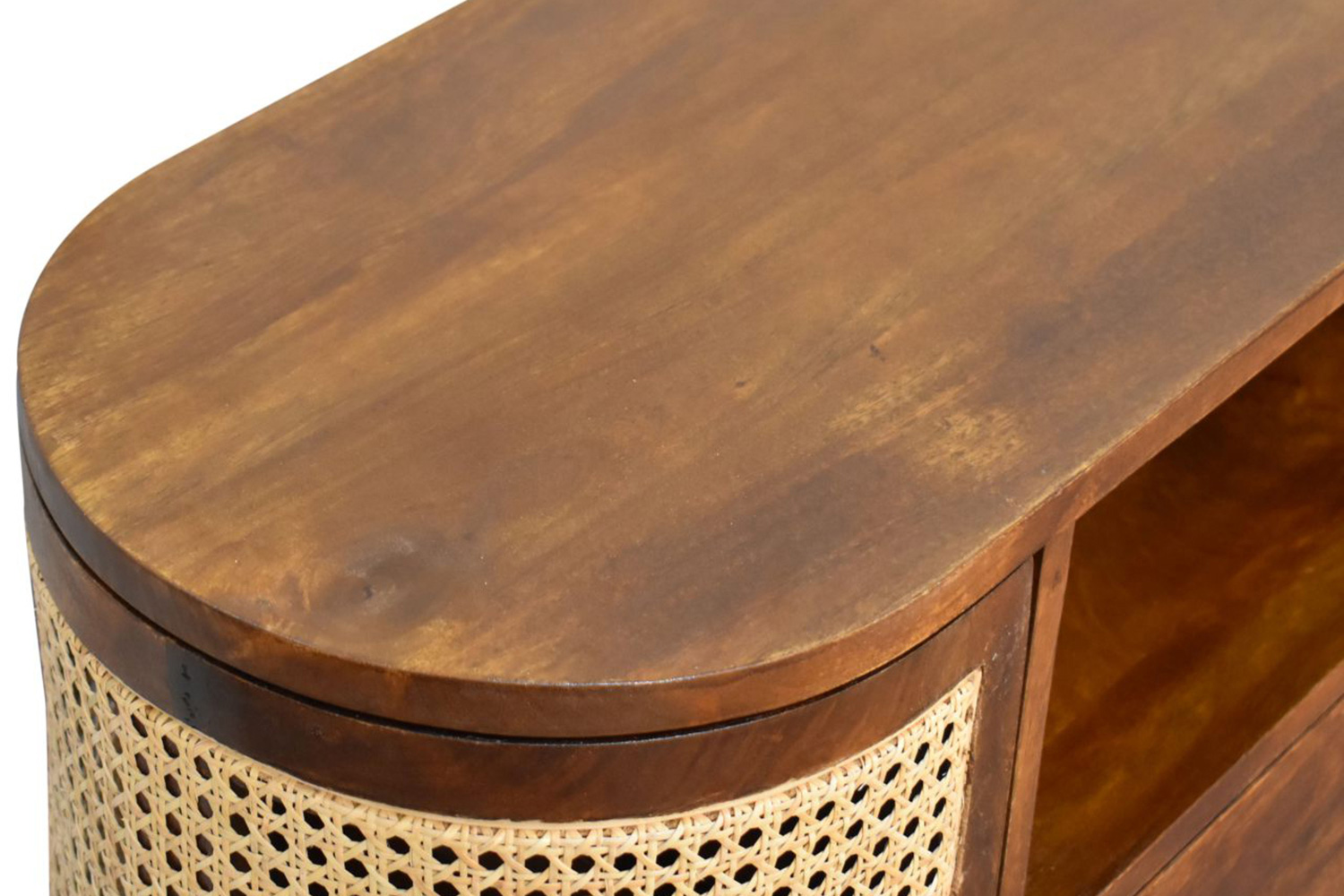 Artisan - Woven Media Unit in Chestnut