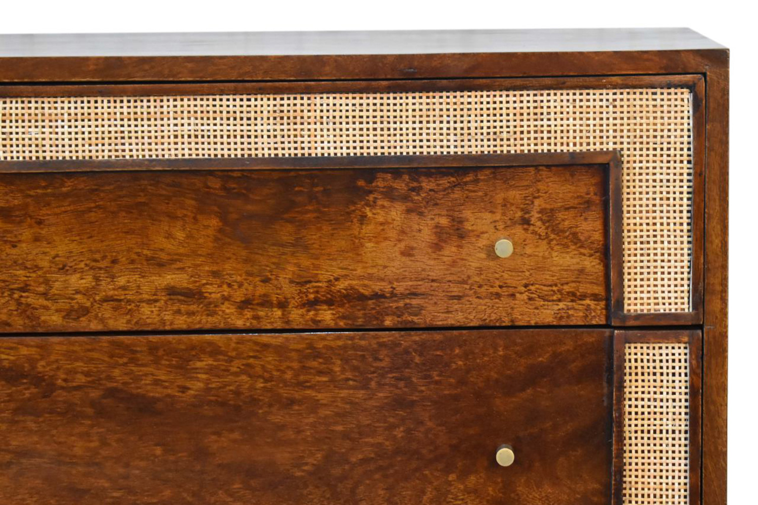Artisan - Square Woven Chest in Chestnut