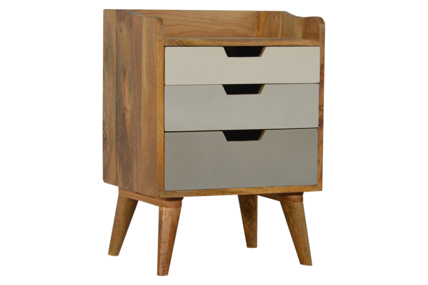 Artisan Gradient Bedside - Gray/White