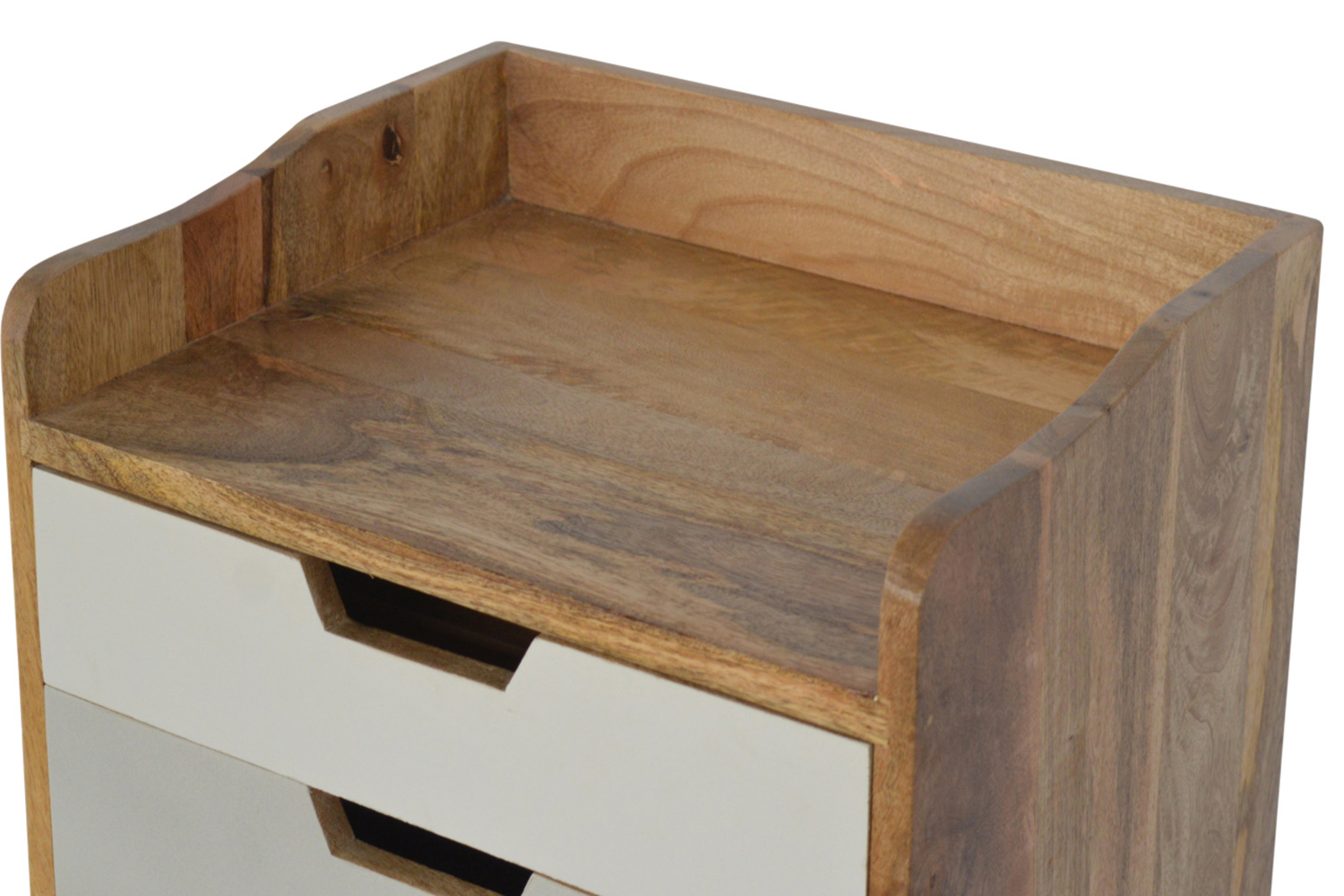 Artisan Gradient Bedside - Gray/White
