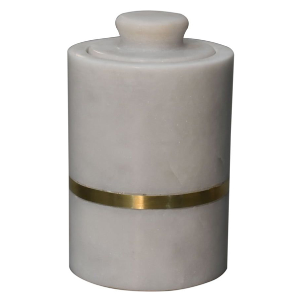 Artisan - Brass Inlay Bathroom Set Of 5