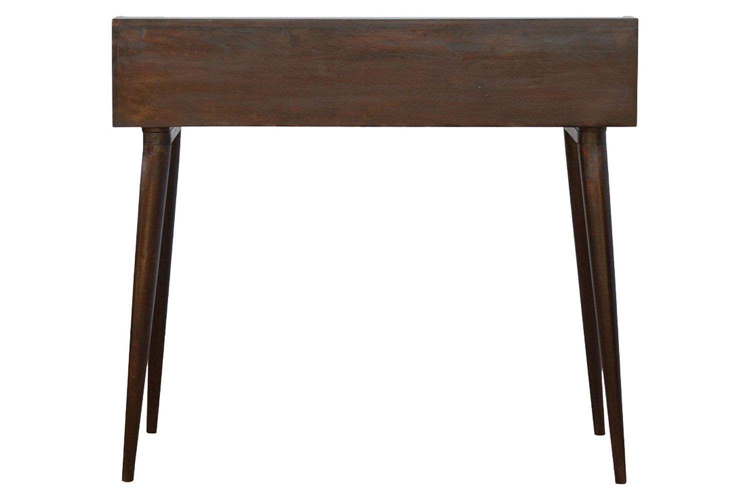 Artisan Nordic Style Gallery Back Writing Desk - Black
