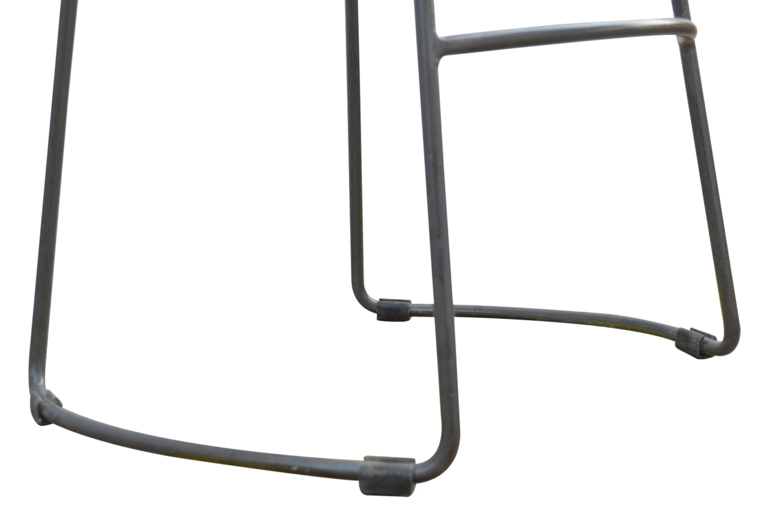Artisan - Industrial Bar Stool with Chunky Wood Seat