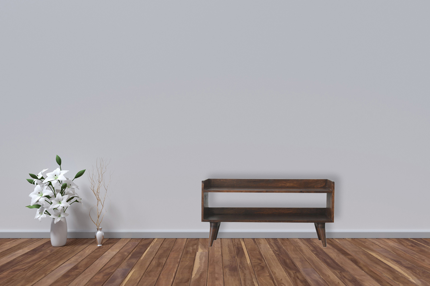Artisan Nordic Storage Bench - Walnut