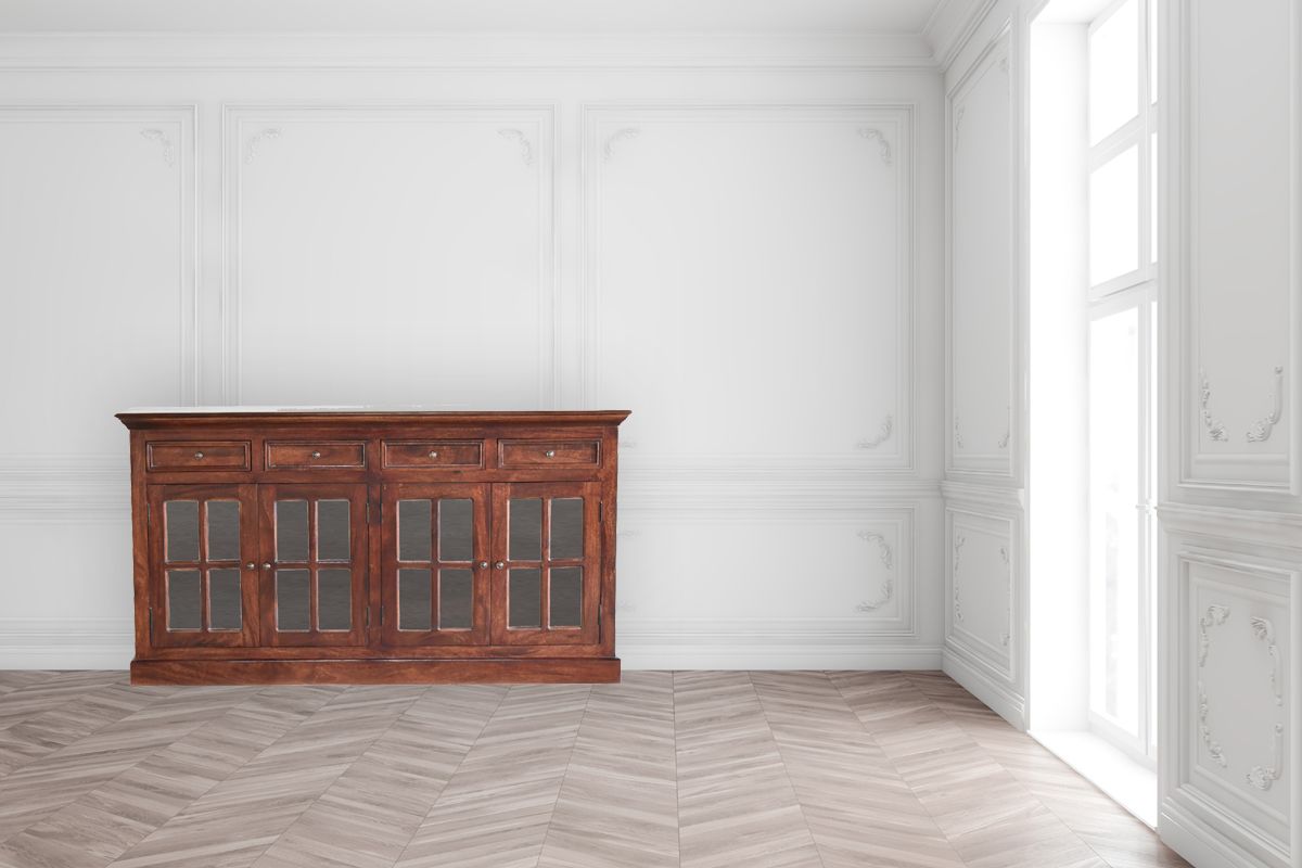 Artisan - Large Cherry Glazed Sideboard