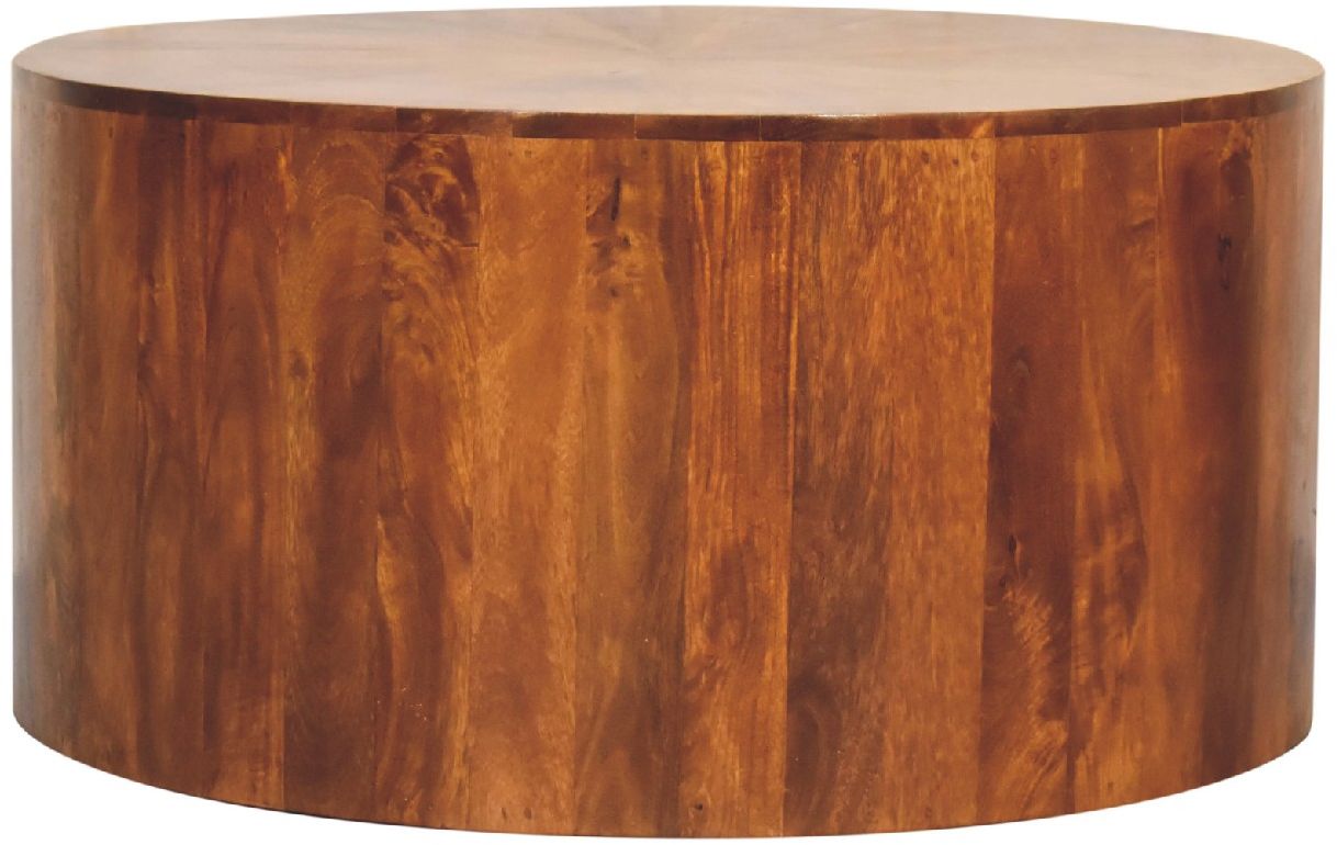 Artisan - Chestnut Round Wooden Coffee Table
